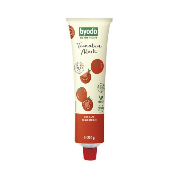 Byodo - Tomatenmark Doppelfrucht, in der Tube