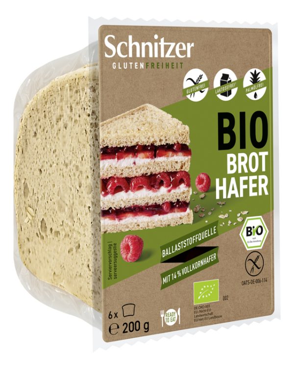 Schnitzer GLUTENFREIHEIT - Bio Brot Hafer 4 Stück zuSchnitzer GLUTENFREIHEIT - Bio Brot Hafer