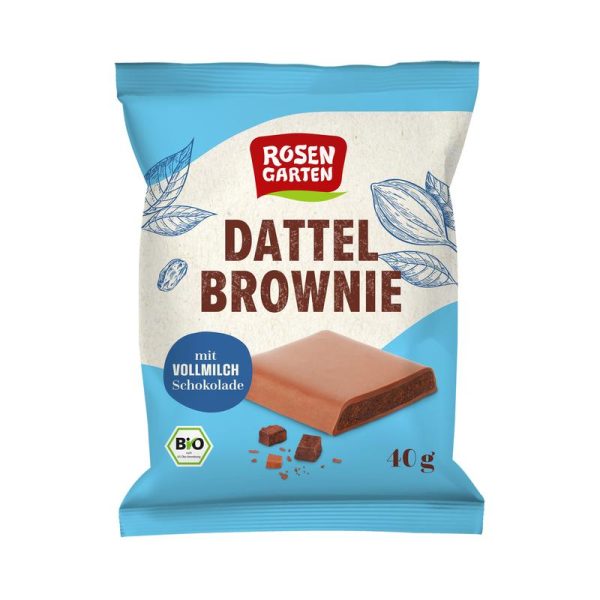 Rosengarten - Vollmilch Dattel Brownie