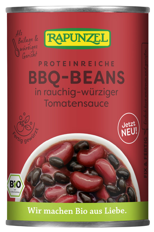 Rapunzel - BBQ-Beans in der Dose 6 Stück zuRapunzel - BBQ-Beans in der Dose