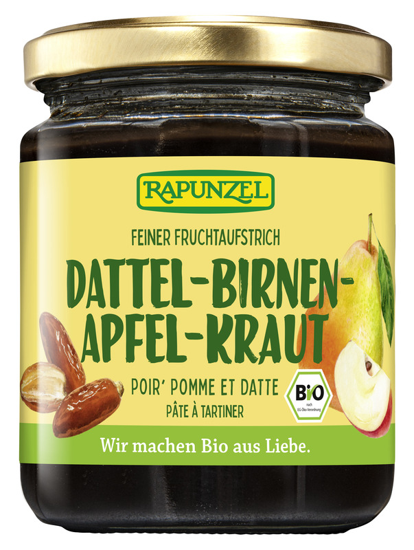 Rapunzel - Dattel-Birnen-Apfel-Kraut 6 Stück zuRapunzel - Dattel-Birnen-Apfel-Kraut