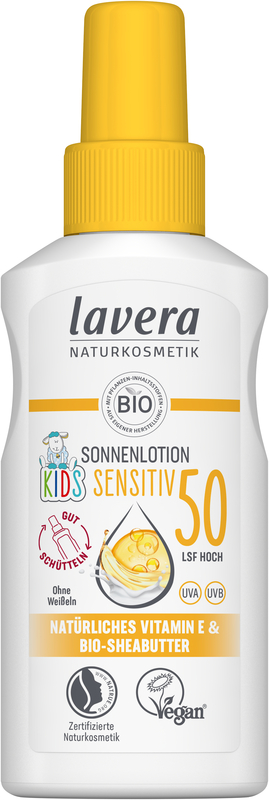 lavera - Sonnenlotion Sensitiv KIDS LSF 50