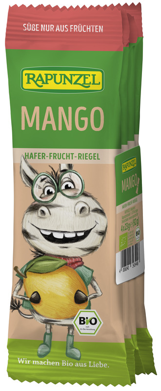 Rapunzel - Kinder Hafer-Frucht-Riegel Mango 6 Stück zuRapunzel - Kinder Hafer-Frucht-Riegel Mango