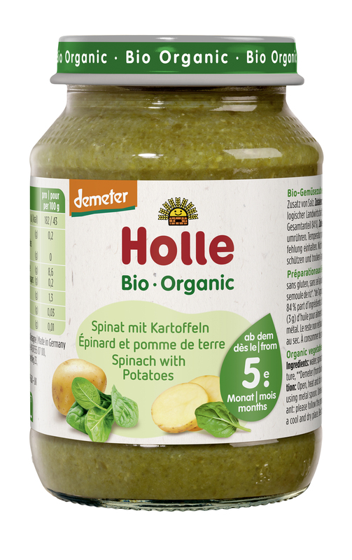 Holle - Spinat mit Kartoffeln