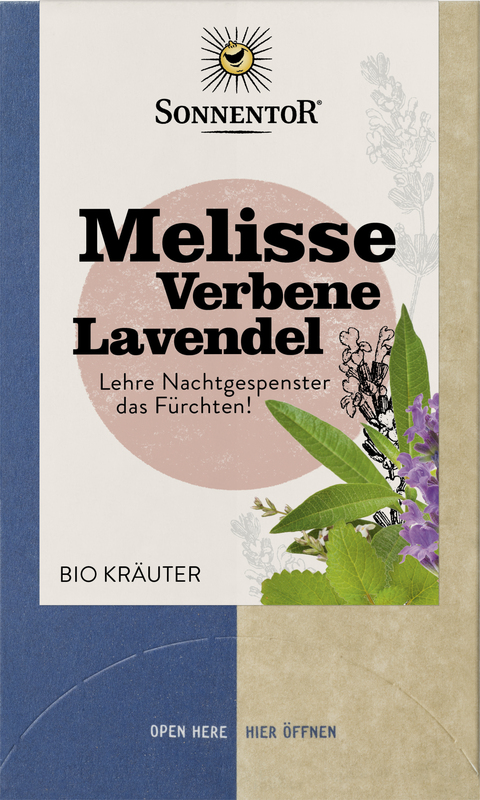 Sonnentor - Melisse-Verbene-Lavendel