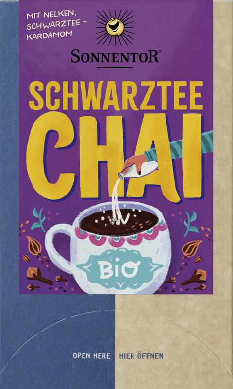 Sonnentor - Schwarztee Chai 6 Stück zuSonnentor - Schwarztee Chai