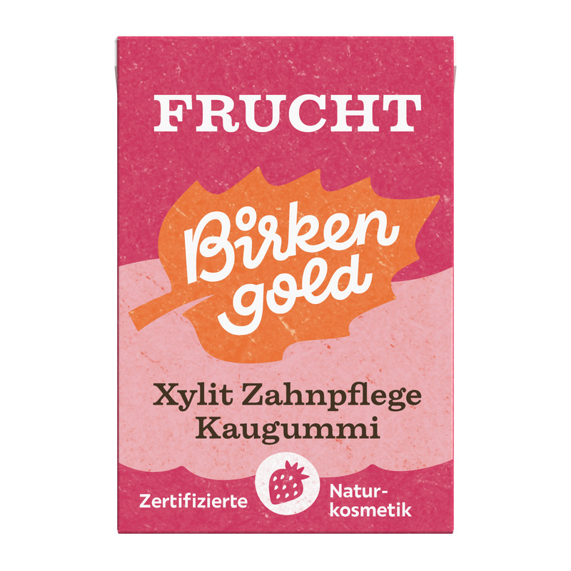 Birkengold - Zahnpflege Natur Kaugummi Frucht