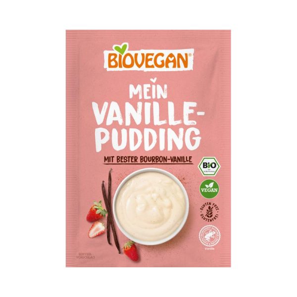 Biovegan Mein-Bourbon-Vanille-Pudding