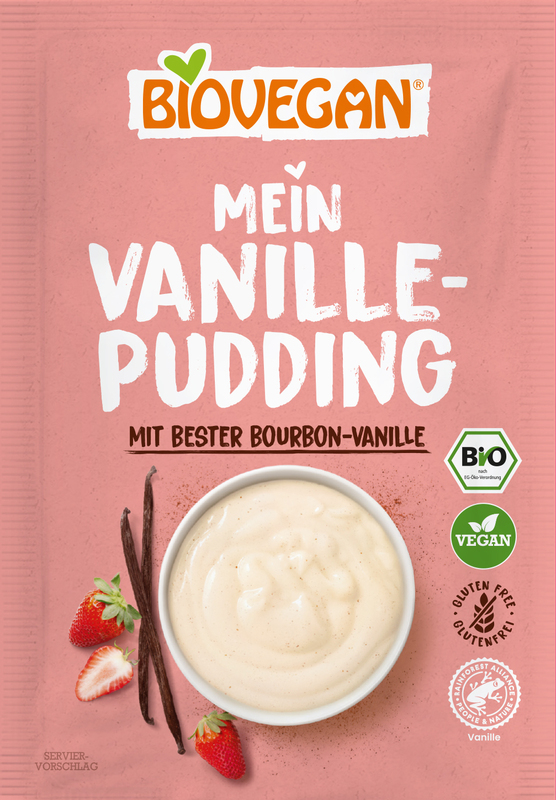 Biovegan - Mein Bourbon Vanille Pudding 10 Stück zu BIO