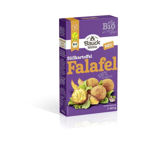 Bauck Mühle Suesskartoffel-Falafel