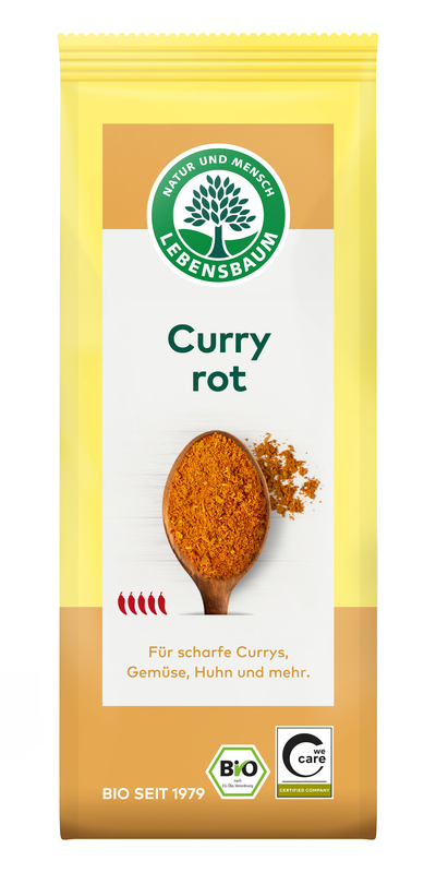 LEBENSBAUM - Curry rot 6 Stück zuLEBENSBAUM - Curry rot