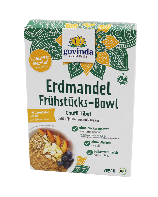 Govinda - Erdmandel Frühstücksbowl Chufli Tibet