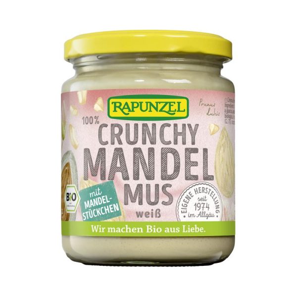 Rapunzel - Mandelmus weiß Crunchy, aus Europa