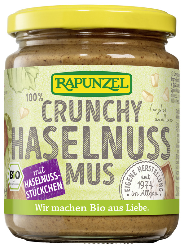 Rapunzel - Haselnussmus Crunchy 6 Stück zuRapunzel - Haselnussmus Crunchy