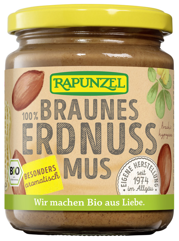 Rapunzel - Erdnussmus braun 6 Stück zuRapunzel - Erdnussmus braun