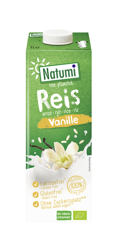 Natumi - Reis Vanille 8 Stück zuNatumi - Reis Vanille