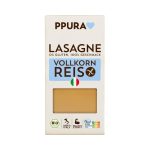 PPURA BIO Lasagne aus Vollkornreis (glutenfrei) 6 Stück zu 250 g