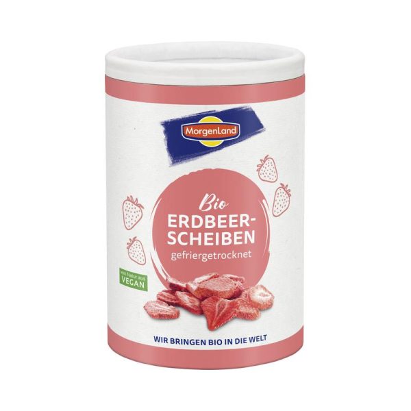 Morgenland Bio-Erdbeeren-gefriergetrocknet