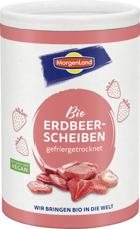 Morgenland Bio-Erdbeeren-gefriergetrocknet