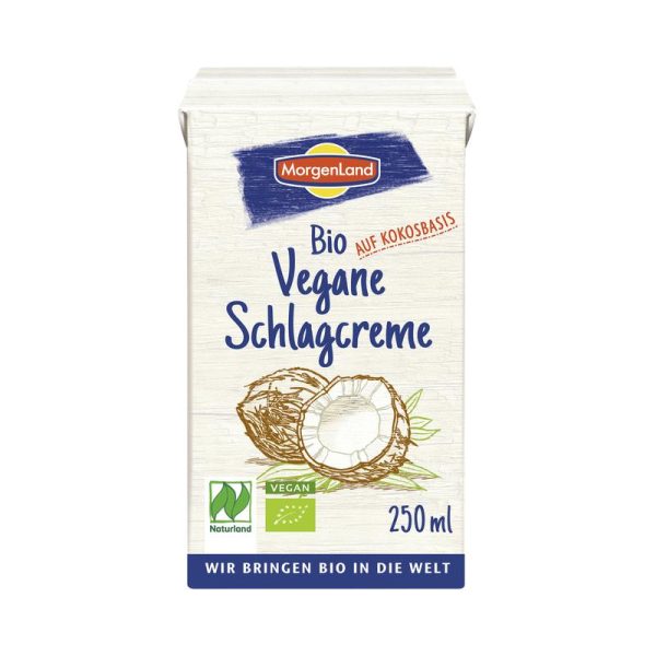 Morgenland Bio Vegane Schlagcreme 12 Stück zu 250 ml