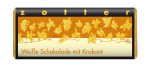 Zotter Schokolade Weiße Schokolade mit Krokant 10 Stück zu 70 g