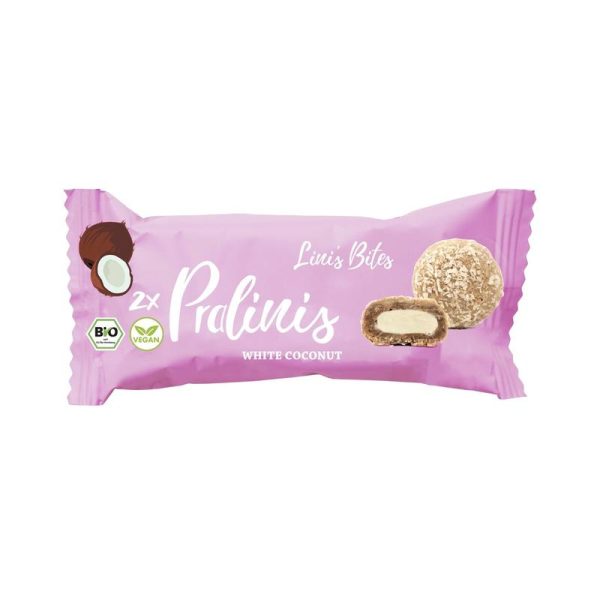 Linis Bites White Coconut Pralinis 12 Stück zu 46 g