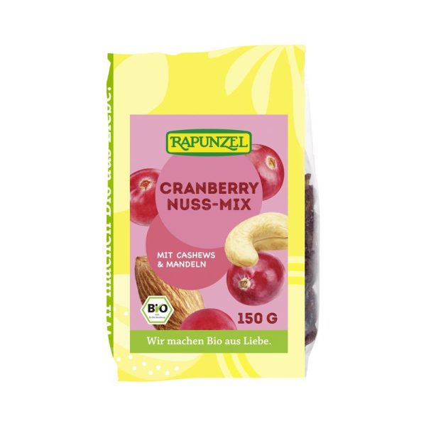 Rapunzel Naturkost Cranberry-Nuss-Mix 8 Stück zu 150 g