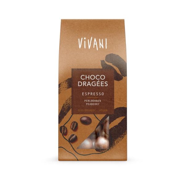 Vivani Choco-Dragees-Espresso