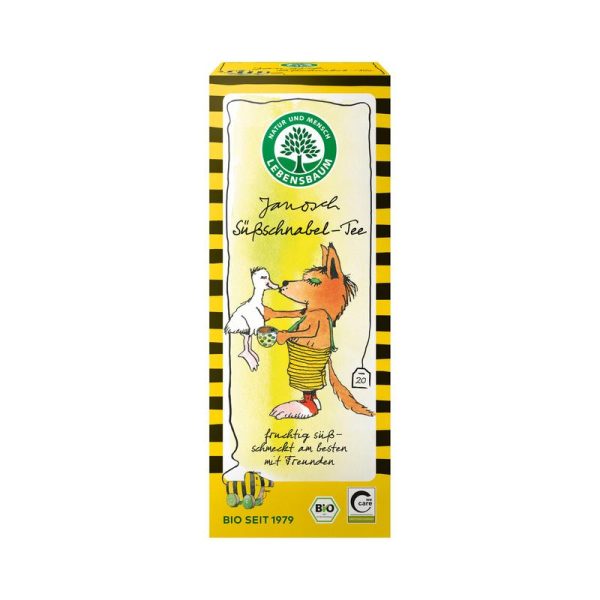 Lebensbaum Janosch Süßschnabel-Tee 8 Packungen zu 40 g