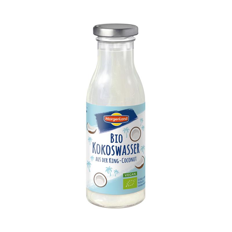Morgenland Bio-Kokoswasser 12 Stück zu 200 ml