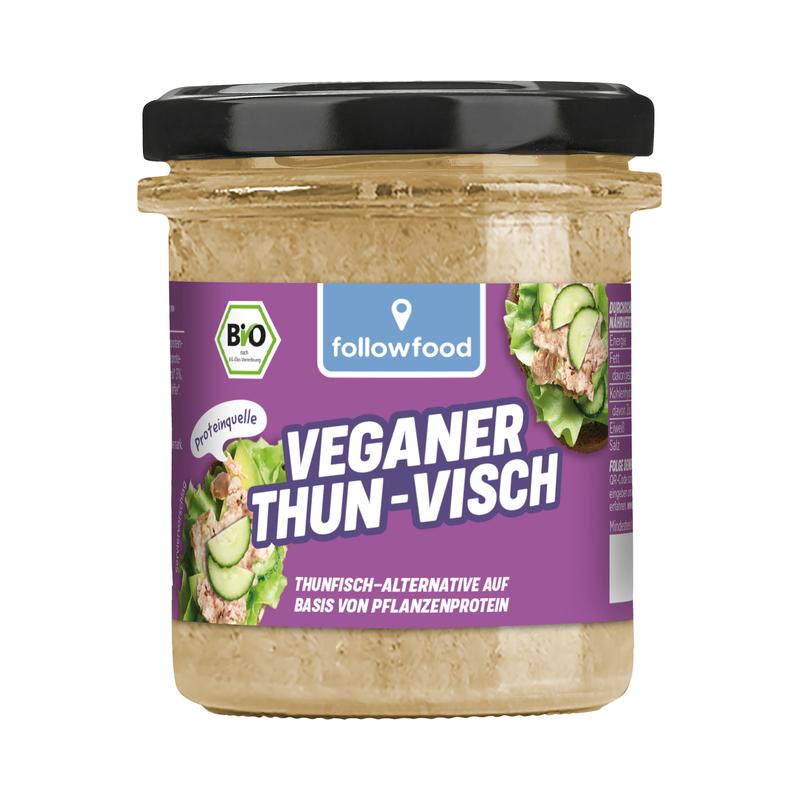Followfood Thunfisch-Alternative auf Basis von Pflanzenprotein 6 Stück zu 180 g