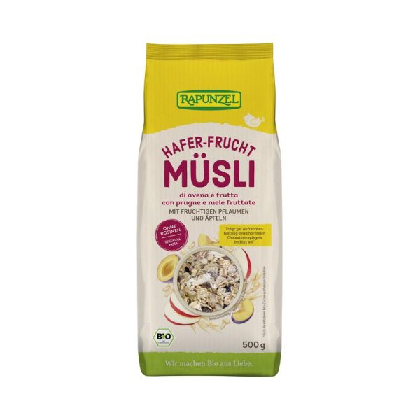 Rapunzel Naturkost Hafer-Frucht Müsli 6 Stück zu 500 g