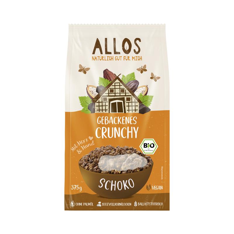 Allos Gebackenes Crunchy Schoko 5 Stück zu 375 g
