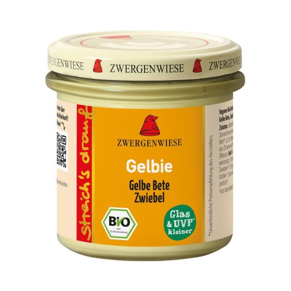 Zwergenwiese streich's drauf Gelbie 6 Stück zu 135 g