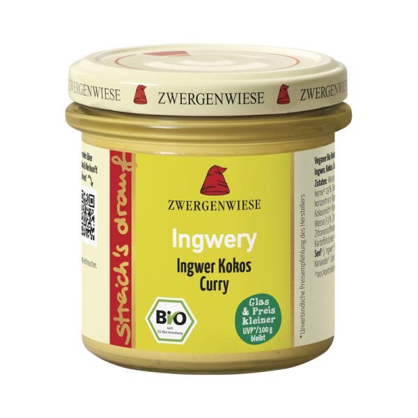 Zwergenwiese streich's drauf Ingwery 6 Stück zu 135 g