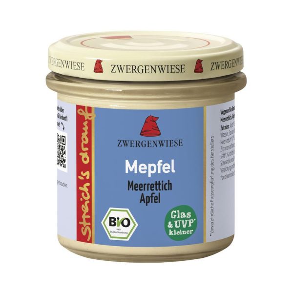 Zwergenwiese streich's drauf Mepfel 6 Stück zu 135 g