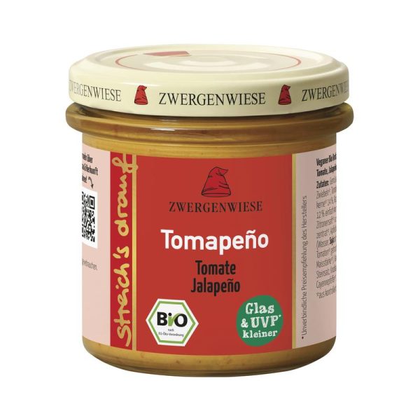 Zwergenwiese streich's drauf Tomapeño 6 Stück zu 135 g