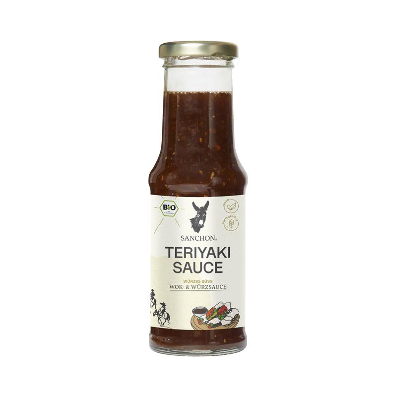 Sanchon Wok- und Würzsauce Teriyaki, bio 6 Stück zu 207 g