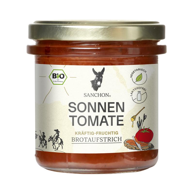 Sanchon Brotaufstrich Sonnentomate, Sanchon 6 Stück zu 150 g