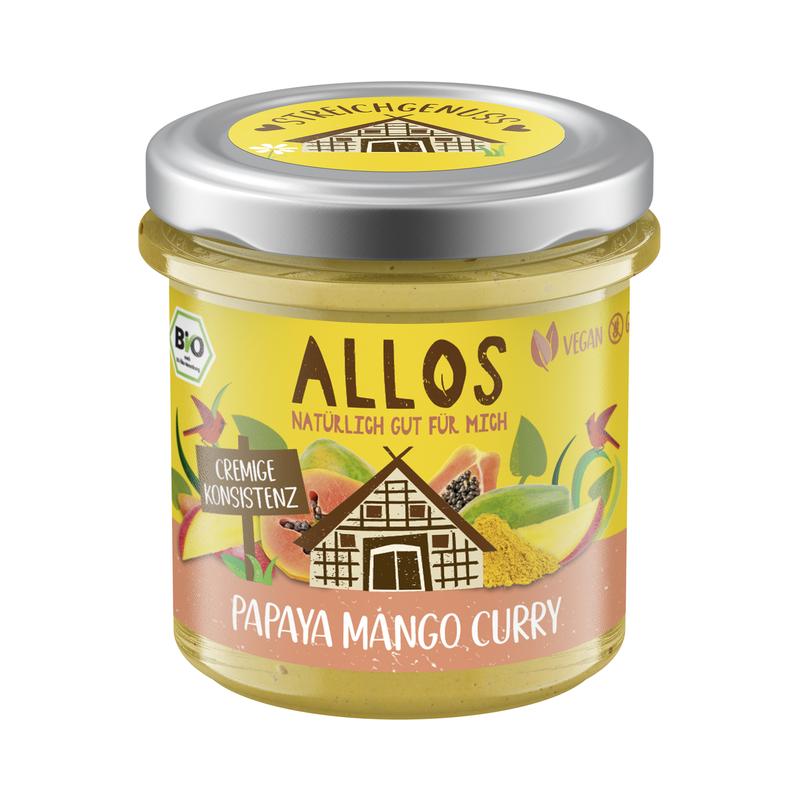 Allos Streichgenuss-Papaya-Mango-Curry