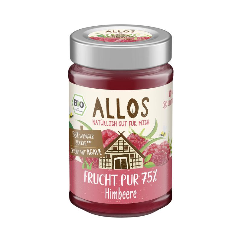 Allos Frucht-Pur-75-Himbeere