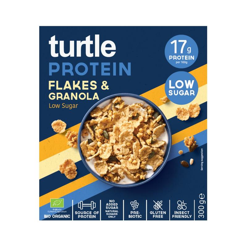 Turtle - Better Breakfast Protein Flakes 8 Stück zu 300 g