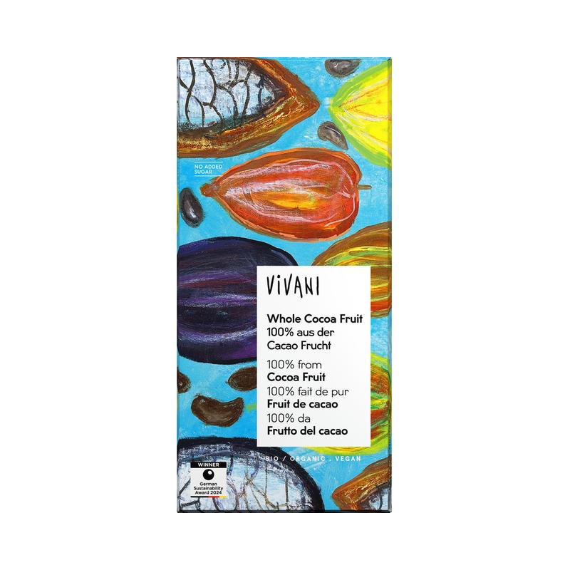 Whole-Cocoa-Fruit-Vivani Schokolade