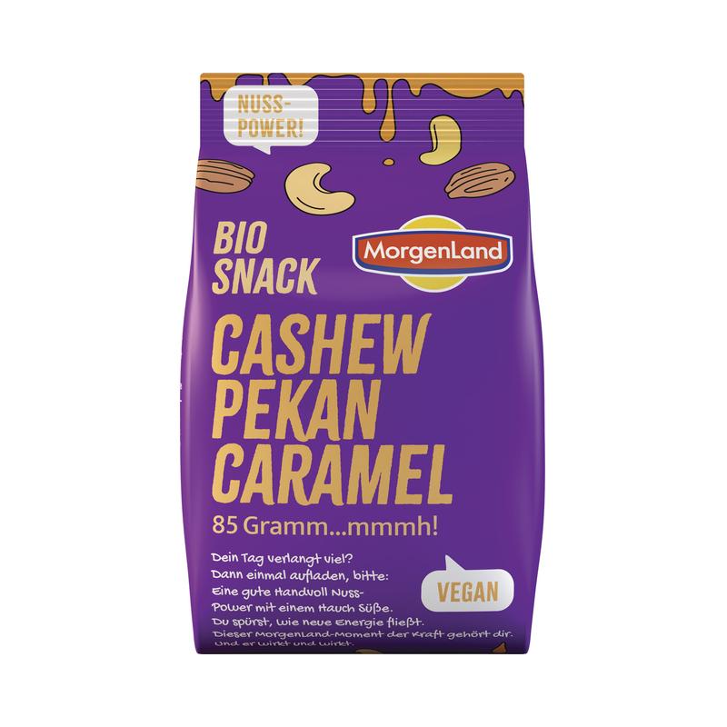 Bio-Snack-Cashew-Pekan-Caramel-Morgenland