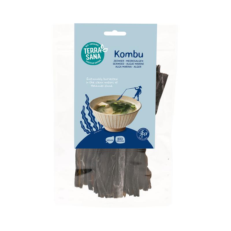 TerraSana Kombu Bio 6 Stück zu 50 g