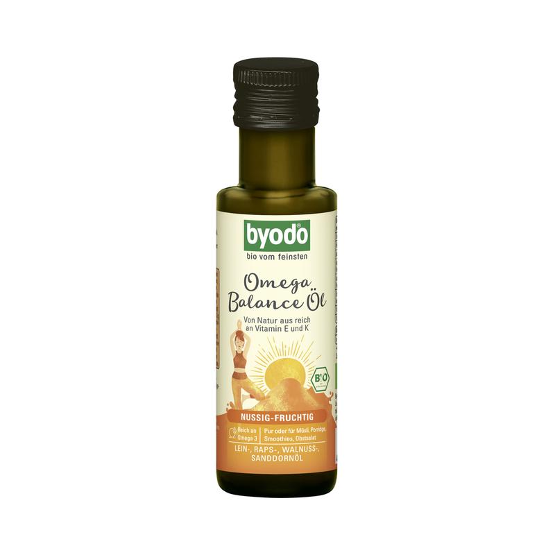 Byodo Omega Balance Öl fruchtig, nativ, 100 ml 4 Stück zu 100 ml