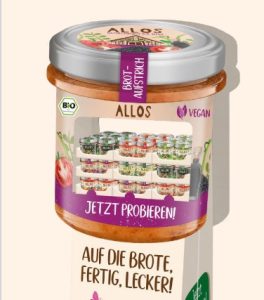 Allos Brotaufstriche – Verkostung am 31.01.25 und 1.02.2025