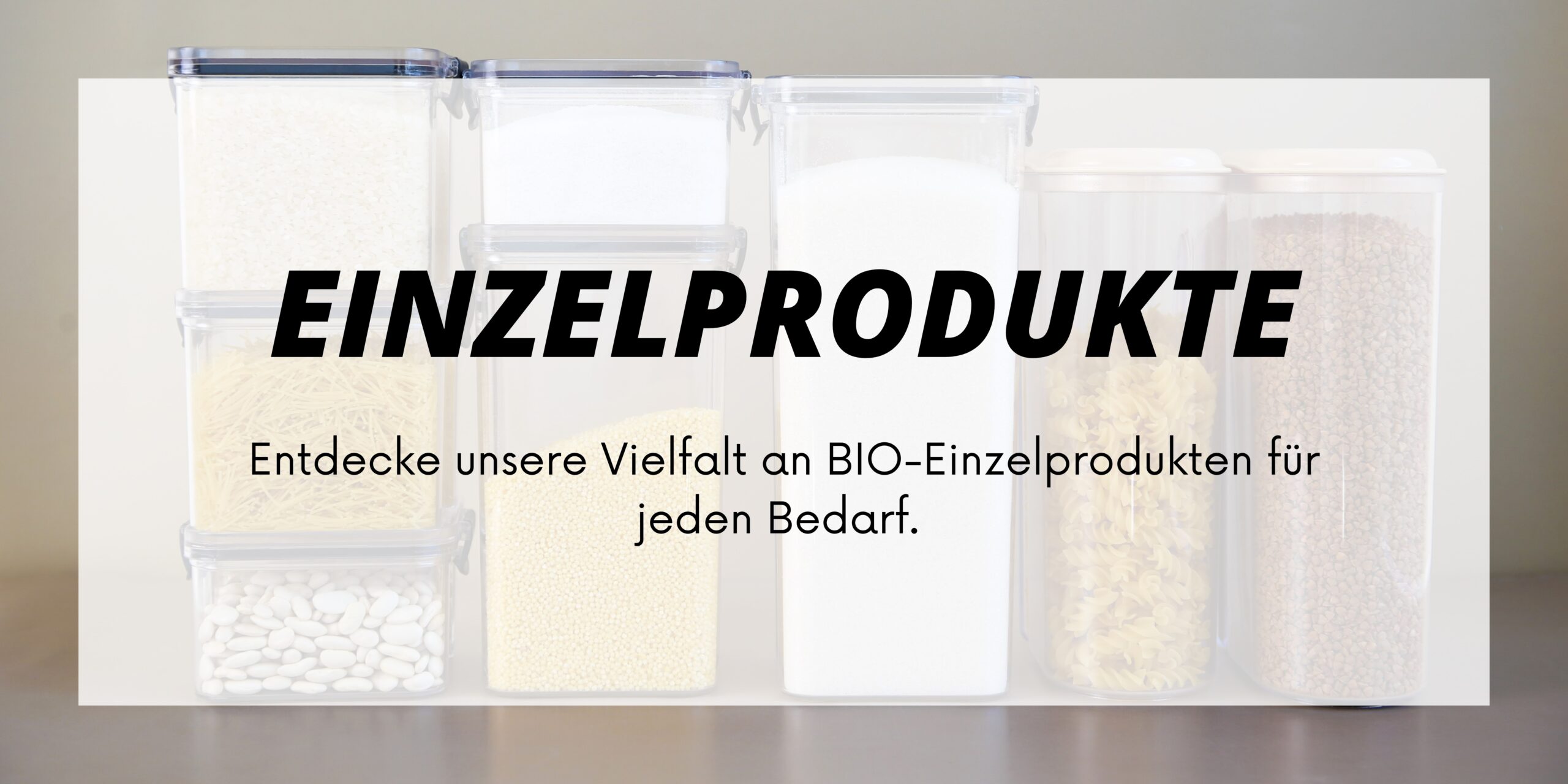 BIO Einzelprodukte