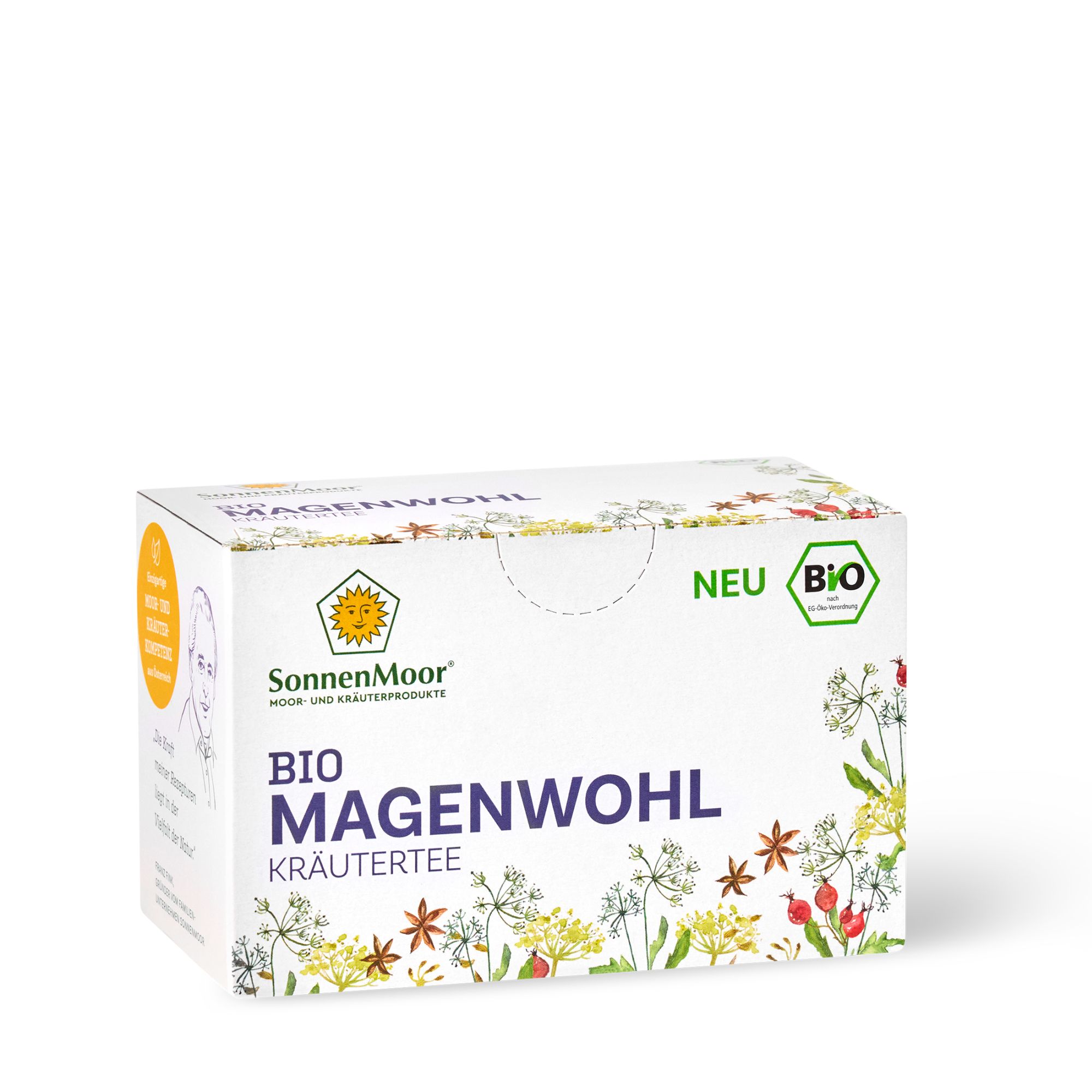 SonnenMoor - Bio Magenwohl Tee im Beutel 34 g