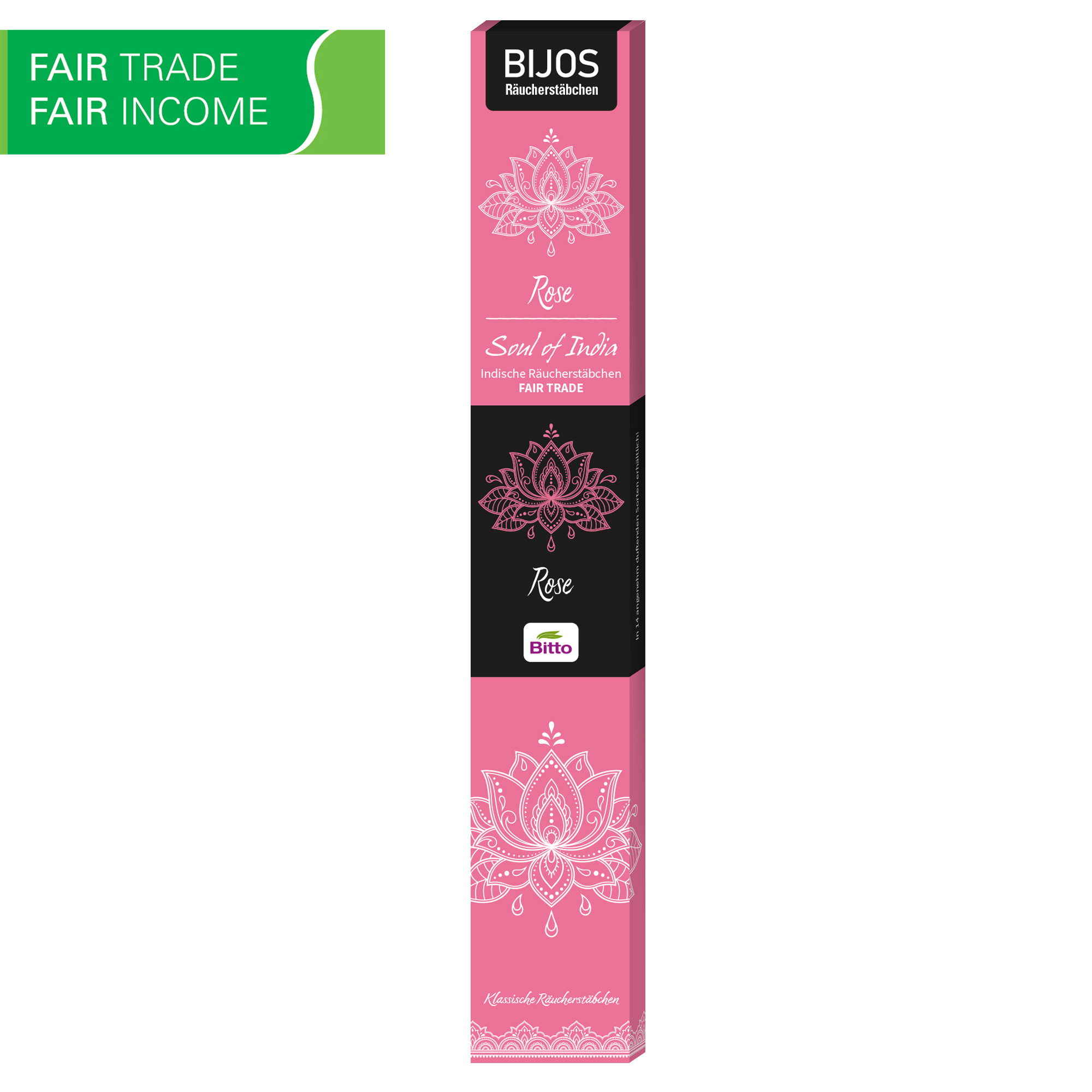 Bitto Räucherstäbchen Rose